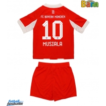 Bayern Munich Jamal Musiala #10 Hjemmedraktsett Barn 2025-26 Kortermet (+ Korte bukser)